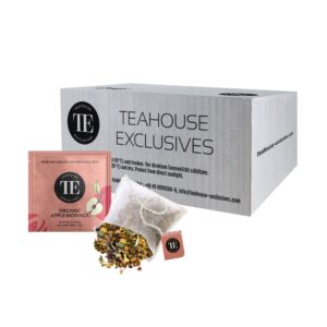 Herbata ORGANIC APPLE MORINGA 3,5g : Słodycz Jabłka i Lekkość Moringa - Teahouse Exclusives