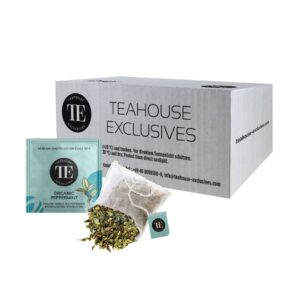 Herbata ORGANIC PEPPERMINT 2,5g : Intensywne Odświeżenie Mięty - Teahouse Exclusives