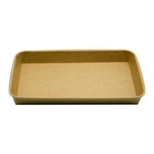 Pudełko papierowe YUMI™ 241x152mm (HP09) kraft do sushi (spód)