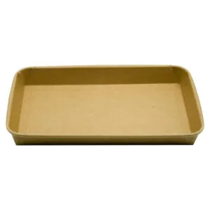 Pudełko papierowe YUMI™ 256x182mm (HP11) kraft do sushi (spód)