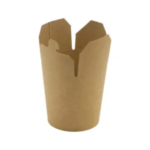 Pudełko do dań orientalnych i makaronów / noodle box / kebab box 500 ml kraft