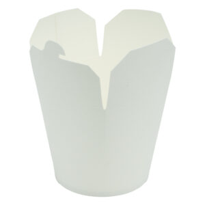 Pudełko do dań orientalnych i makaronów / noodle box / kebab box 750 ml biały